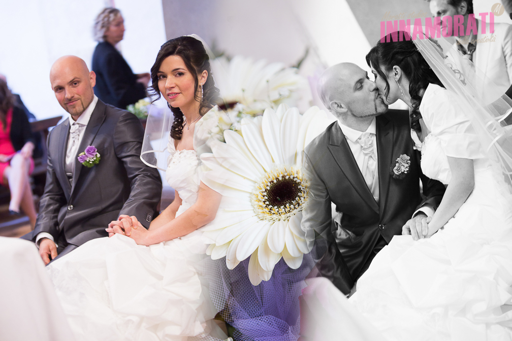 Album di Matrimonio bacio