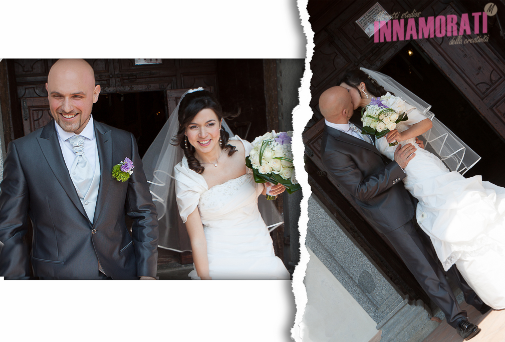 sposi,uscita dalla chiesa,esempio,matrimonio,felicità