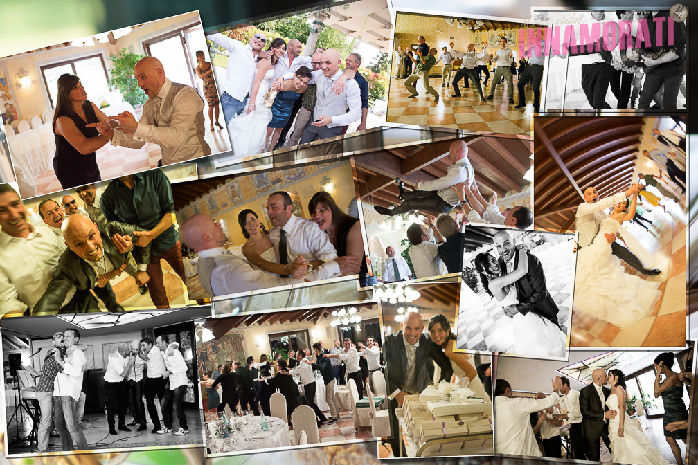 Scherzi al matrimonio, esempio grafica di fotolibro