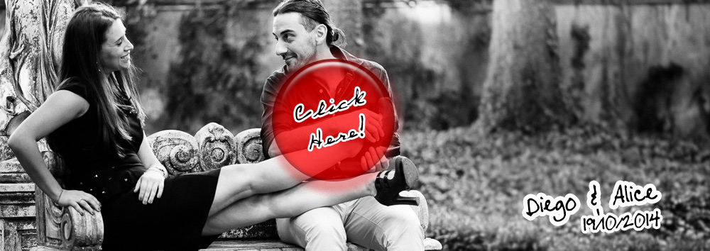 Diego e Alice, Save the date Bergamo |  Love session Flero, 2014