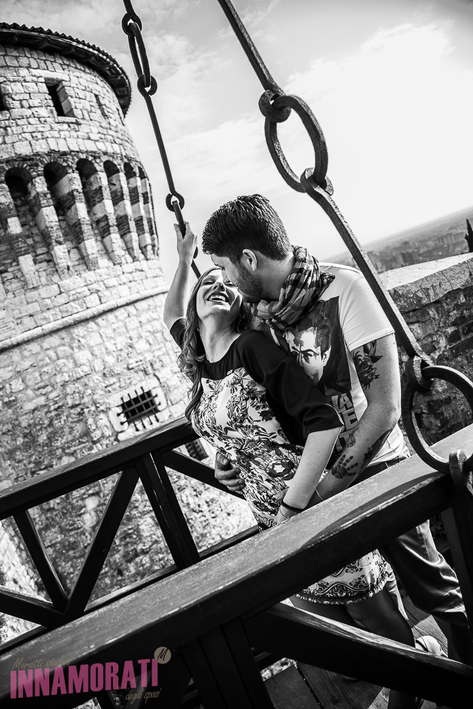 Engagement a Brescia - Maurizio e Roberta - innamorati degli sposi Team(Italy)
